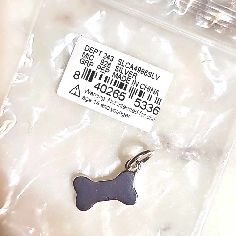 826 SILVER NECKLACE CHARM/ PENDANT
